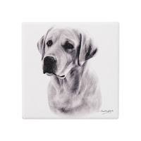 Ashdene Delightful Dogs - Labrador Ceramic Coaster