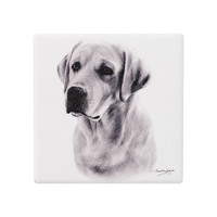 Delightful Dogs - Labrador Ceramic Coaster