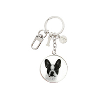 Ashdene Delightful Dogs - French Bulldog Keyring