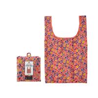 Flowering Fields - Peach Reusable Tote Bag