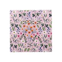 Flowering Fields - Pink Coaster 4 Pack