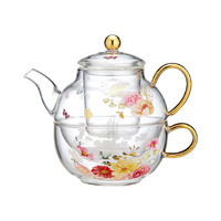 Springtime Soiree - Glass Tea For One