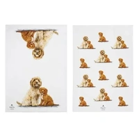 Ashdene Puppy Love Kitchen Towel - Cavoodle
