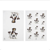 Ashdene Puppy Love Kitchen Towel - Jack Russell