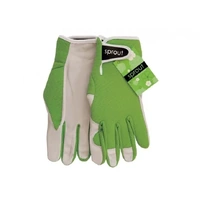 Sprout Goatskin Gardening Gloves - Olive