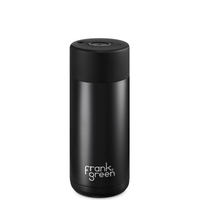 Frank Green Reusable Cup - Ceramic 475ml Black Push Button