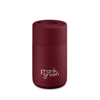 Frank Green Reusable Cup - Ceramic 295ml Merlot Push Button