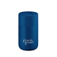 Frank Green Reusable Cup - Ceramic 295ml Deep Ocean Push Button