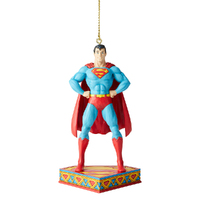 DC Comics by Jim Shore - Superman Silver Age - Man Of Steel Hanging Ornament