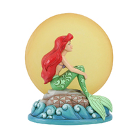 Jim Shore Disney Traditions - The Little Mermaid Ariel - Mermaid by Moonlight