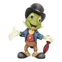 Jim Shore Disney Traditions - Pinocchio Jiminy Cricket - Cricket's the Name Jiminy Cricket Large Statement