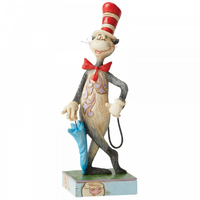 Dr Seuss Cat In The Hat by Jim Shore - Cat In The Hat With Umbrella