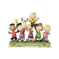 Peanuts by Jim Shore - Peanuts Gang 70th Anniversary - A Grand Celebration