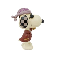 Peanuts by Jim Shore - Snoopy Pirate Mini Figurine