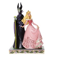 Jim Shore Disney Traditions - Sleeping Beauty Aurora & Maleficent - Sorcery and Serenity