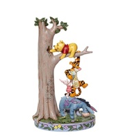 Jim Shore Disney Traditions - Winnie The Pooh & Friends in Tree - Hundred Acre Caper