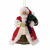 Possible Dreams Jim Shore by Dept 56 - Italian Santa Hanging Ornament
