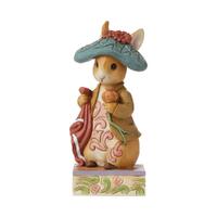 Beatrix Potter by Jim Shore - Benjamin Bunny - Nibble Nibble Crunch!