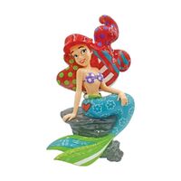 Disney Britto Ariel On Rock Medium Figurine