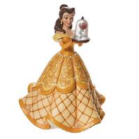 Jim Shore Disney Traditions - Beauty & the Beast Belle Deluxe - Beautiful Bibliophile