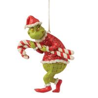 Dr Seuss The Grinch by Jim Shore - Grinch Stealing Candy Canes Hanging Ornament
