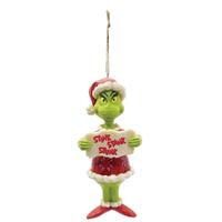 Dr Seuss The Grinch by Jim Shore - Grinch Stink Stank Stunk PVC Hanging Ornament