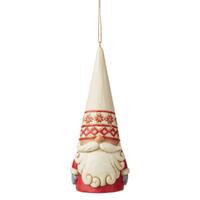 Jim Shore Heartwood Creek Nordic Noel - Gnome Hanging Ornament