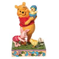 Jim Shore Disney Traditions - Winnie The Pooh - Pooh & Piglet With Chick