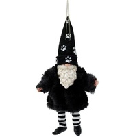 Possible Dreams by Dept 56 - Furry Pet Black Gnome Hanging Ornament