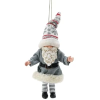 Possible Dreams by Dept 56 - Grey Coat Gnome Hanging Ornament