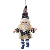 Possible Dreams by Dept 56 - Ice Blue Gnome Hanging Ornament