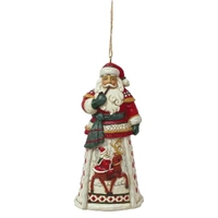 Jim Shore Heartwood Creek - Lapland Santa Hanging Ornament