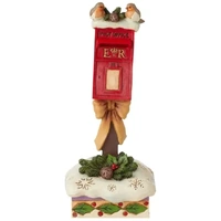 Jim Shore Heartwood Creek - European Robins On Postbox