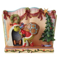 Dr Seuss The Grinch by Jim Shore - Grinch Stealing Presents Storybook