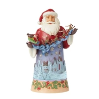 Jim Shore Heartwood Creek - Santa Over Night Sky