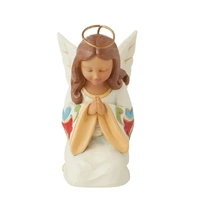 Jim Shore Heartwood Creek - Praying Angel Mini Figurine