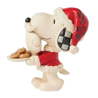 Peanuts by Jim Shore - Snoopy Santa Mini Figurine