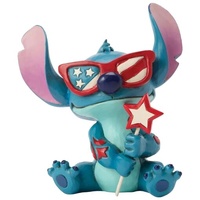 Jim Shore Disney Traditions - Lilo & Stitch - Stitch Patriotic Mini Figurine