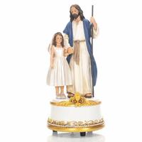 Joseph's Studio Communion Musical Figurine - Girl With Jesus