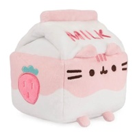 Pusheen Plush Sips - Strawberry Milk