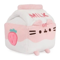 Pusheen Plush Sips - Strawberry Milk