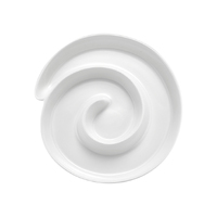 Classica - White Spiral Platter