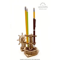 Ugears Wooden Model - Pen Holder (Wheel Organizer)