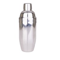 Bartender Stainless Steel Double Wall Cocktail Shaker - 500ML