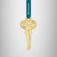 Waterford Golden Christmas Key Hanging Ornament