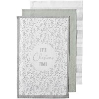 Sparkle - Silver Tea Towel 3 Pack