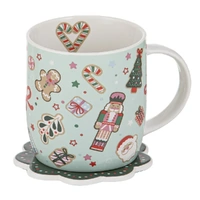 Ladelle Festive Fun - Mug & Coaster Set
