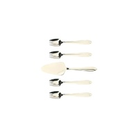 Splayd Cake Server And Splayd Stainless Steel Mirror Set of 5