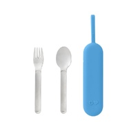 Omie - OmieBox UP Pod & Utensil Set 3pc Azure