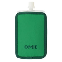 Omie - OmieChill Freezable Food Pouch Green
